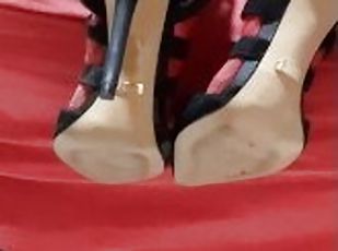 High Heels Goddess - Lady Latisha - Lady Latisha Extreme Heel Insertion  Clip 8A Close Up WMV HD